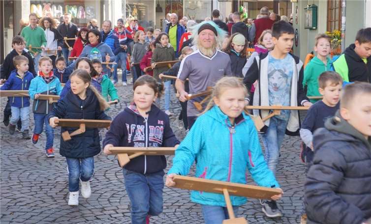 Über 200 Klapperläufer waren auch in diesem Jahr wieder unterwegs. STUKO