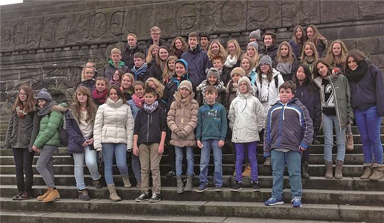 Über 30 Schüler und Lehrer aus unterschiedlichsten Ländern trafen sich letzte Woche in Dierdorf. privat
