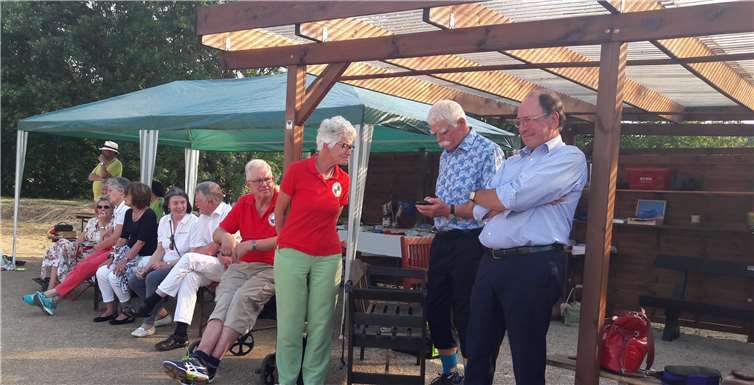 Über 40 Gäste hatten sich eingefunden.privat