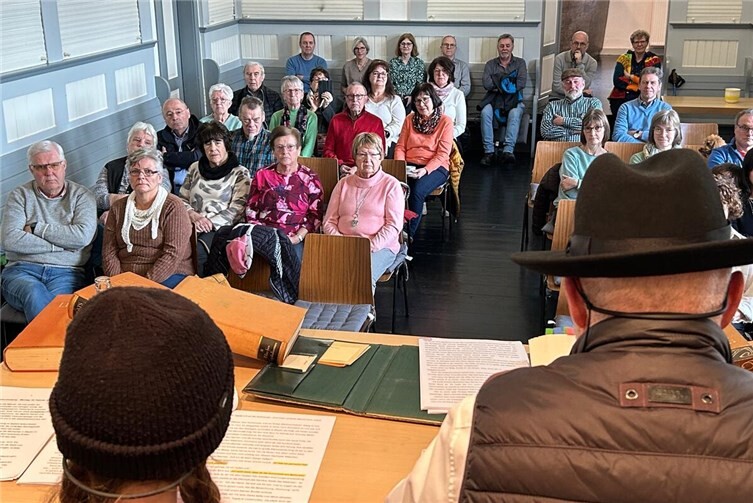 Über 40 Zuhörer waren gekommen.