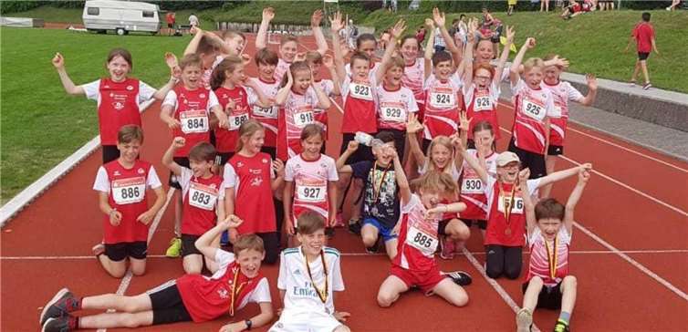 Über 50 junge Athletinnen und Athleten gingen in Dierdorf an den Start und errungen traumhafte Ergebnisse. privat