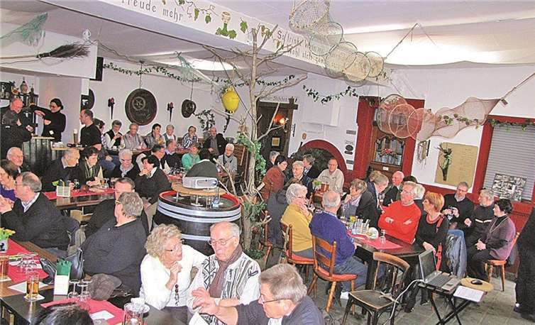 Über 60 Gäste erlebten einen interessanten und geselligen Nachmittag.privat