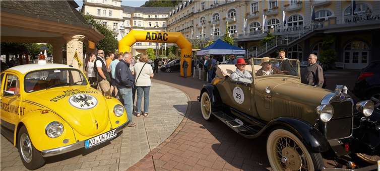 Über 70 Oldtimer, darunter viele Raritäten, werden in Bad Ems erwartet.ADAC/Thomas Frey