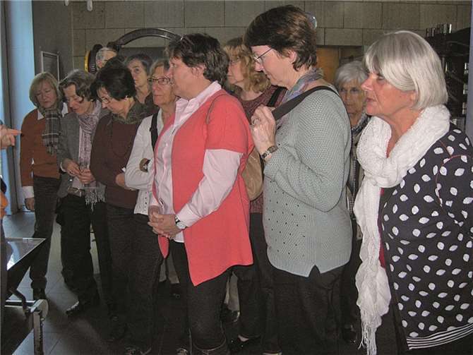 Über Senf und Schokolade erfuhren die Frauen des Meckenheimer Frauentreffs viel Wissenswertes bei einem Besuch in Köln. privat