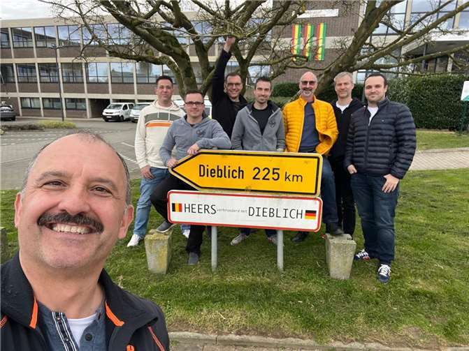 Über all dem hat es die Beteiligten am meisten gefreut endlich einmal wieder die Freunde in Belgien zu treffen.