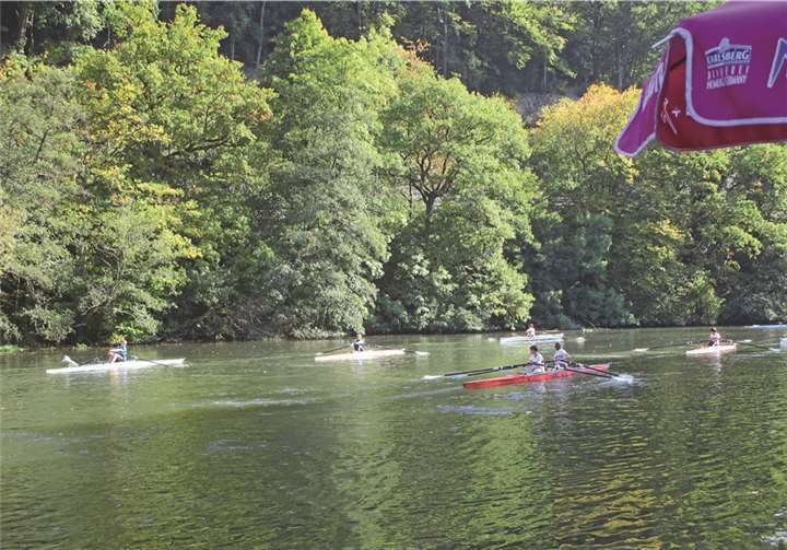 Über bestes Spätsommerwetter konnten sich die Regattateilnehmer freuen.