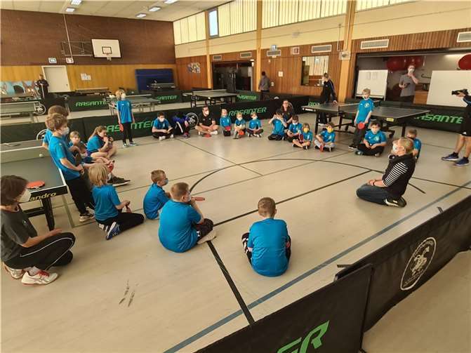 Über das Förderprojekt „Aufholen nach Corona“ hat der TTC Buschhoven finanzielle Unterstützung über die Jugendpflege des Rhein-Sieg-Kreises für mehrere Aktionen erhalten. Foto: privat