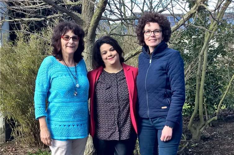 Über das neue Team „Immobilien“ freuen sich v. li. Gerlinde Schuy, Sana Daghfous-Soussi und Heike Krämer-Resch.privat