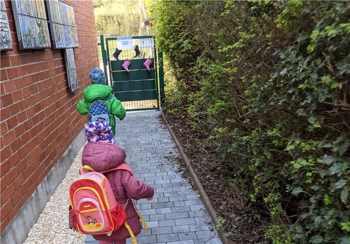 Über den neuen Weg geht es jetzt sicher in die KiTa. Foto: privat