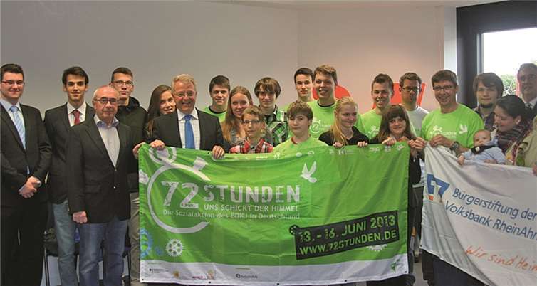 Über die Finanzspritze der Bürgerstiftung der Volksbank RheinAhrEifel freuten sich viele Jugendgruppen und -organisationen aus der Region. privat