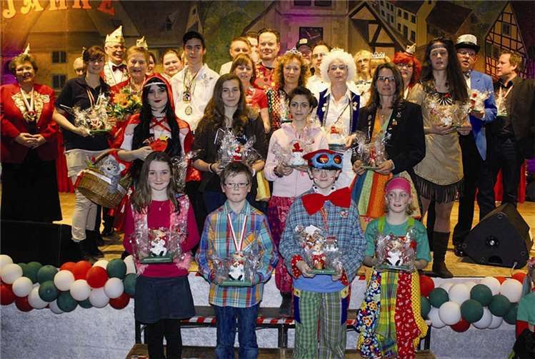 Über die Hälfte der Ex-Kinderprinzen und -prinzessinnen waren zum Festkommers gekommen. DL