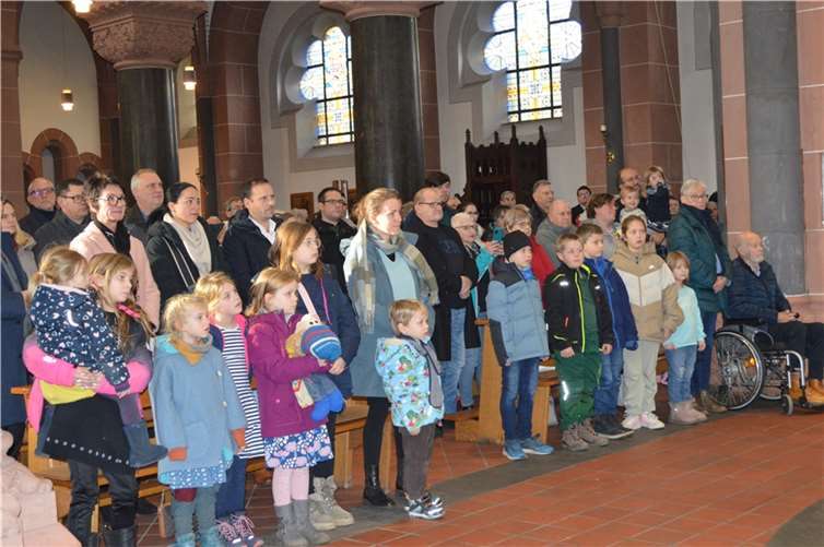 Über ein knubbelvolles Gotteshaus konnte sich Marquardsen freuen.