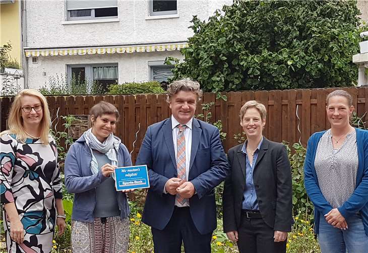 Über eine Spende von 1.000 Euro freuten sich die Vertreter des Kinderhauses sehr.Foto: privat