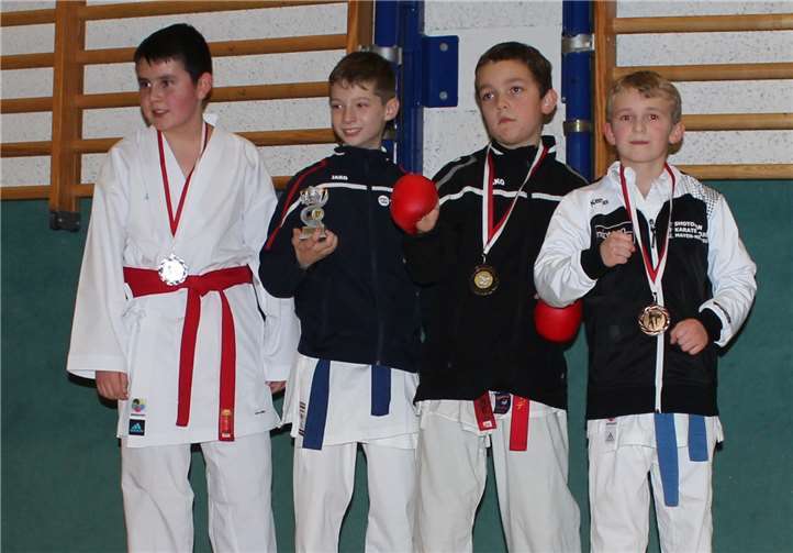 Über einen dritten Platz freute sich Maik Schäfer (r.).