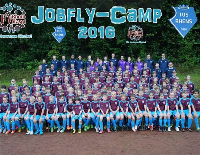 Über einhundert Mädchen und Jungen nahmen an dem jobflyCamp teil.  JFV Rhein-Mosel e.V.