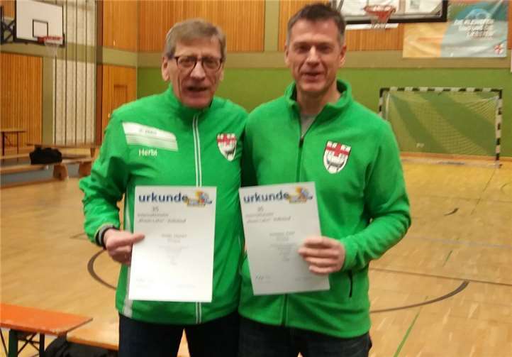 Über sehr gute Platzierungen in Horchheim freuten sich Herbert Goeth und Peter Schweda.  privat