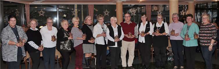 Über viele Jahre haben sie durch ihre wöchentliche Listenführung die Finanzierung von Wasser-, Trocken- und Tanzgymnastik ermöglicht. Werner Dreschers