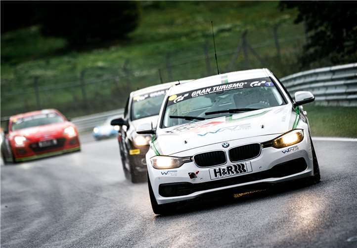 Manheller Racing feiert weiteren Klassensieg Über weite Distanz fand das Rennen bei Regen statt.Foto: privat