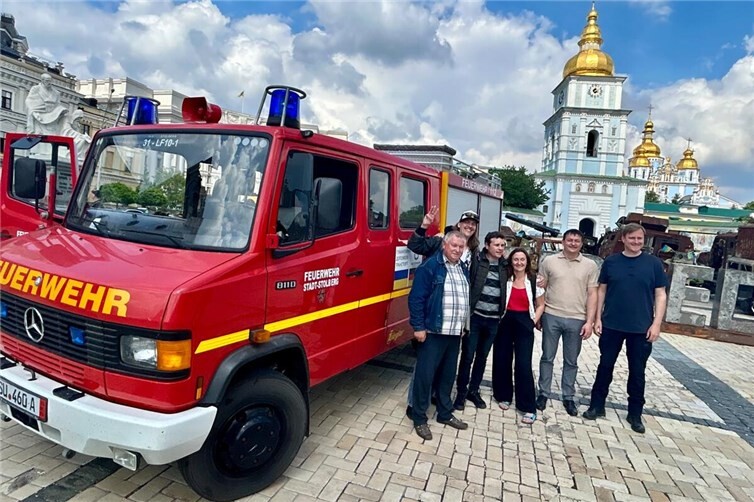 Übergabe in Kyiv