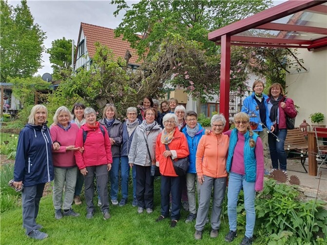 Überraschender Sektempfang in Rommersheim. Fotos: privat