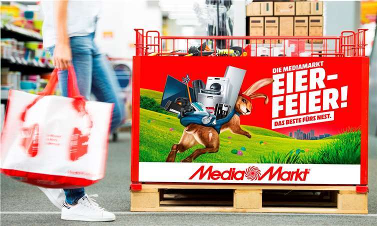 Überraschungen und zusätzliche Geschenke gibt es zur Eier-Feier bei MediaMarkt.Martin Hangen