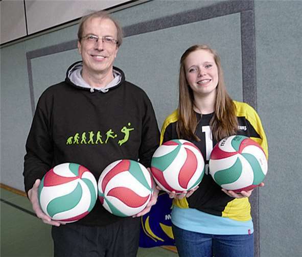 Übungsleiter Viviane Welsch und Otto von Lom .privat