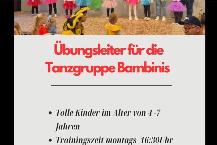 Übungsleiter/innen gesucht