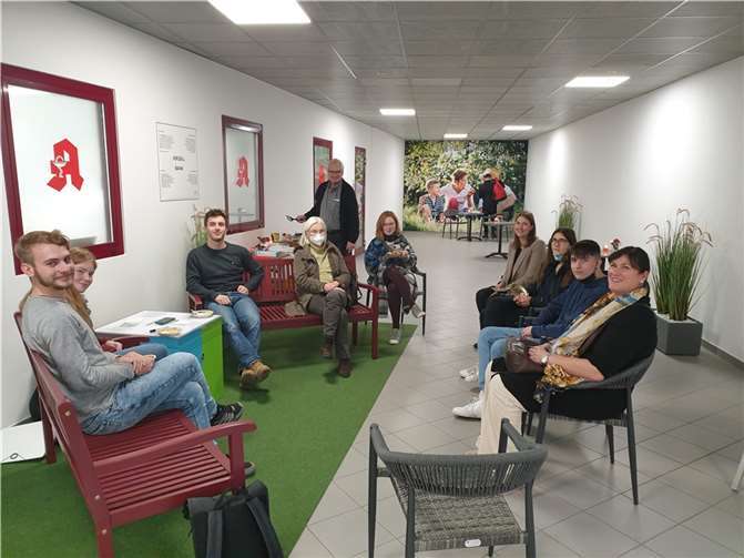 Uhles war das Thema beim letzten Treffen auf den Verzällbanken in der Scherer-Passage. Foto: privat