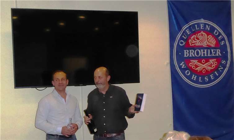 Uli Weidenbach und Herr Rosenbaum. Foto: privat
