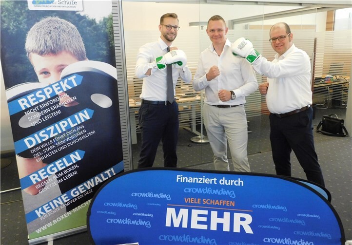 Ulrich Richter-Hopprich (v. l.), Jan Meurer und Kosta Navrozidis. Foto: privat