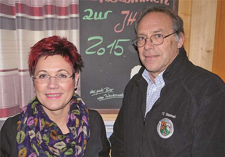 Ulrike Koschwitz wurde durch Dietrich Rockenfeller geehrt. privat