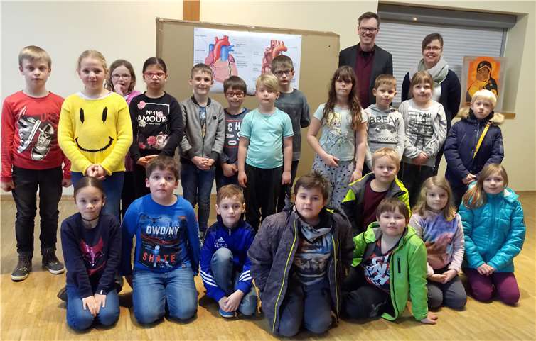 Um das Thema Herz ging es beim Themennachmittag der Kommunionkinder. Sabine Lohner