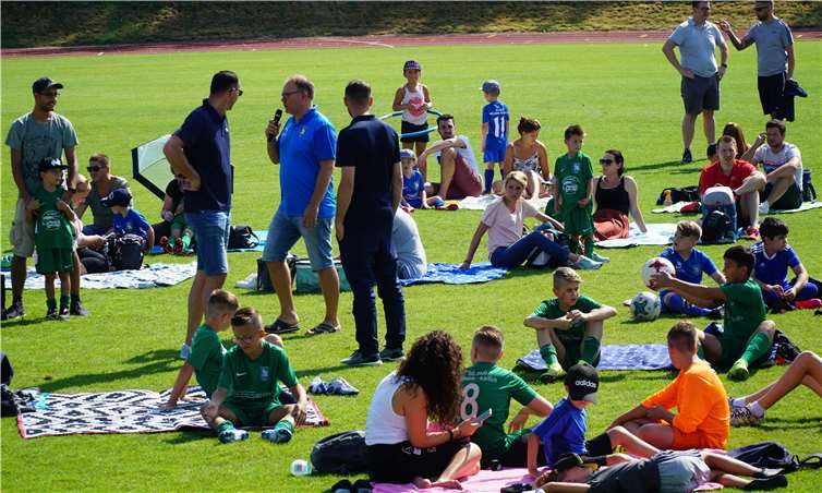 Um den Abstand zu wahren, wurde der Familientag im „Picknick-Style“ organisiert.