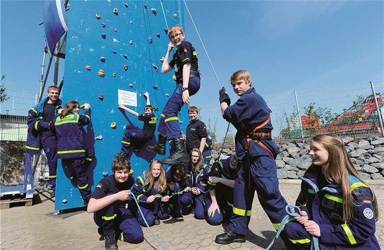 Um den Nachwuchs muss man sich beim THW keine Sorgen machen.