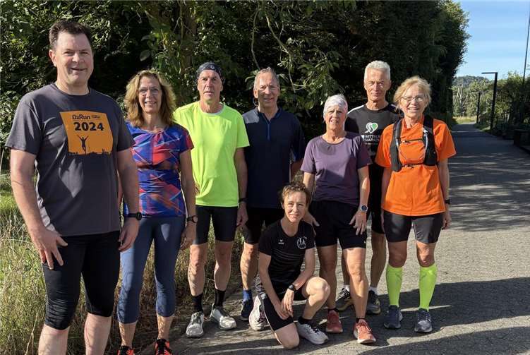 Um die Leistungsfähigkeit für eine erfolgreiche Teilnahme zu steigern, fand kürzlich ein längerer Trainingslauf über 16 Kilometer statt. Foto: privat