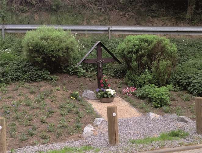 Um die Wegekreuze kümmert sich der Heimatverein Pech.privat