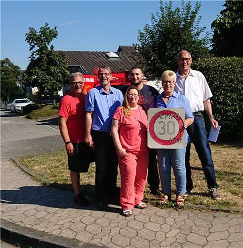 Um künftig gefährliche Situationen zu vermeiden, setzt sich der SPD-Ortsverein für ein Tempolimit ein. Foto: privat