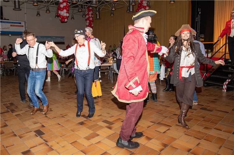 Umbaupausen sind zum Saaltanz da.