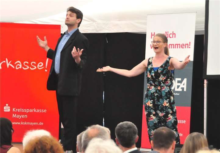 Umwerfend, das Programm der „Springmäuse“.BS