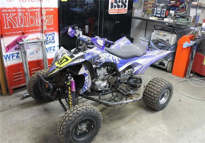 Unbekannte Täter haben in Ochtendung ein hochwertiges Quad gestohlen. Foto: Polizei