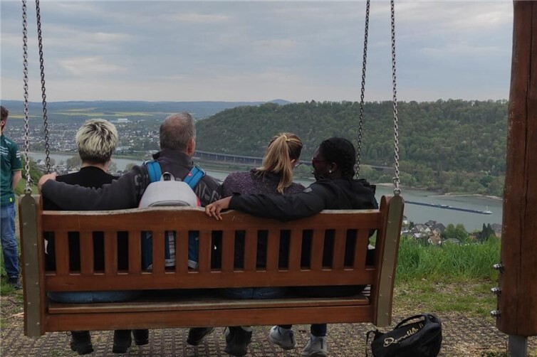 Und natürlich wurde geschaukelt!