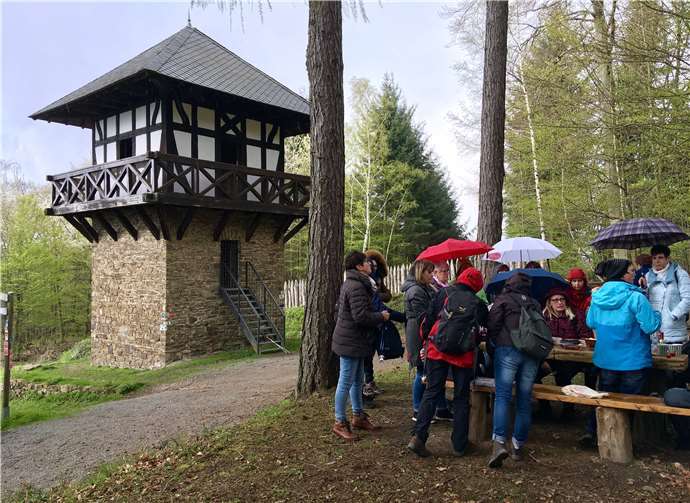 Und schlagartig wechselte das Aprilwetter. Fotos: privat