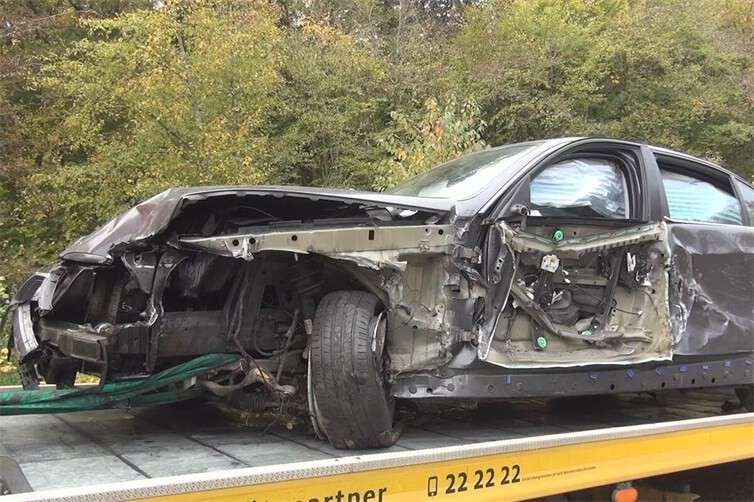 Unfallschaden am beteiligten PKW