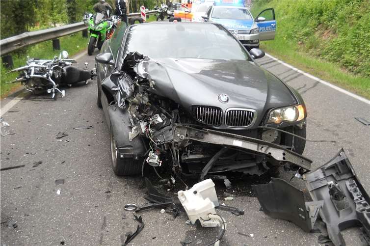 Unfallstelle auf der L92. Foto: Polizei Adenau