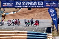 Junis Holzleitner kämpft bei FIA Autocross Europameisterschaft in Nyirád um Spitzenplätze