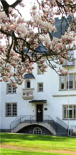 Ungewöhnlich ruhig ist es aktuell in der Oberen Burg Rheinbreitbach, in der sonst viele Veranstaltungen stattfinden. Foto: privat