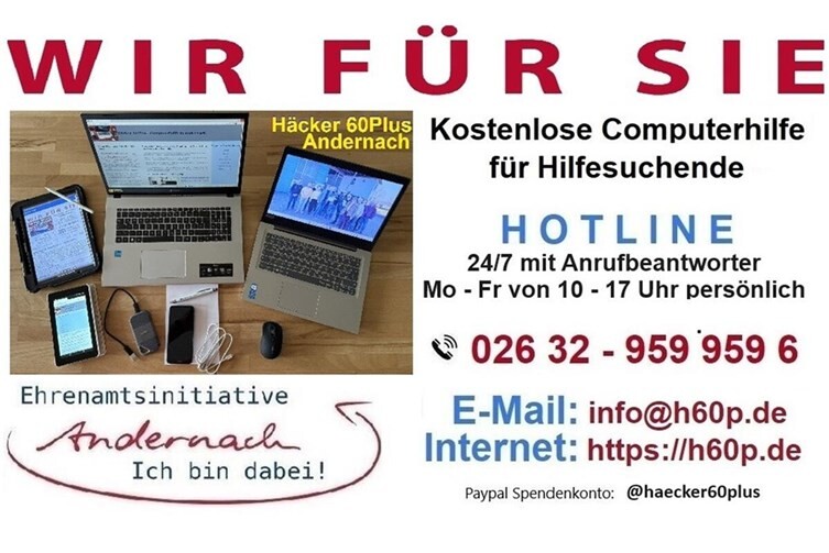 Unsere Hotline ist jederzeit erreichbar. Sprechen Sie Ihr Anliegen auf den Anrufbeantworter. Wir melden uns und dann bei Ihnen.