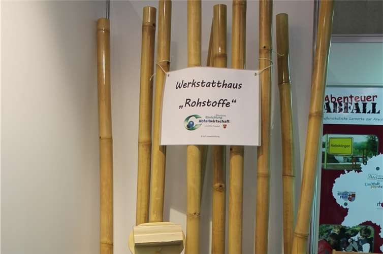 Unter „Abenteuer Abfall“ zeigte der außerschulische Standort Linkenbach die Moderne Kreislaufwirtschaft nach dem Vorbild der Natur.