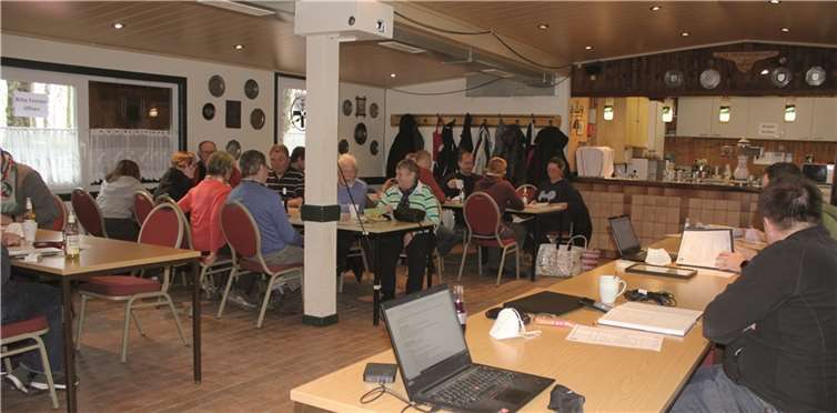 Unter Berücksichtigung der 3G-Regeln fand die Versammlung statt. Foto: privat