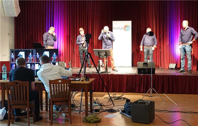 Unter Corona-Bedingungen möglich: Konzertausnahmen mit Rondo Vocal. Foto: Weber